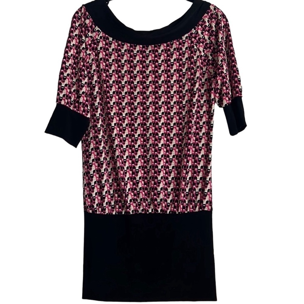 Co-me como geometric pattern blouse